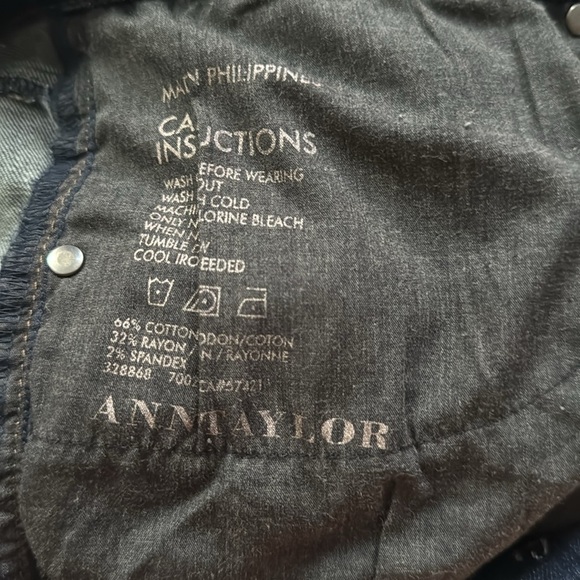 Ann Taylor modern fit stretch denim 14 NWT - Picture 5 of 5